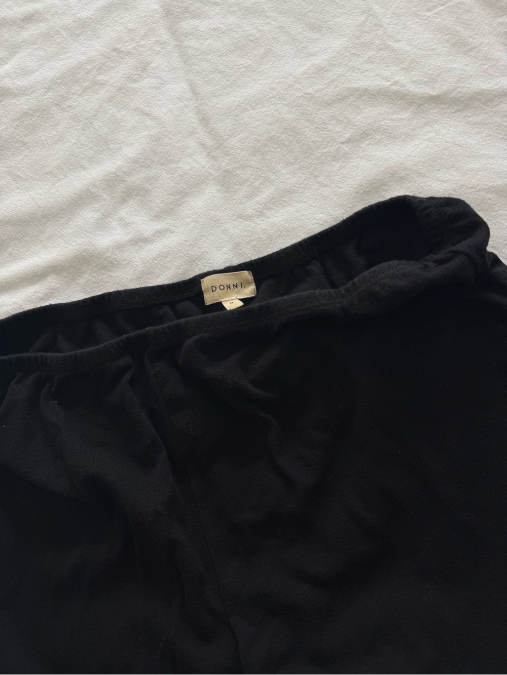 DONNI Baby Rib Scallop Pant size M - Picture 4 of 4